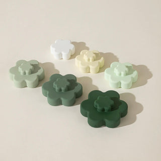 Set of 6 Silicone Stackable Flowers