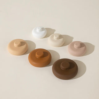 Set of 6 Silicone Stackable Rings