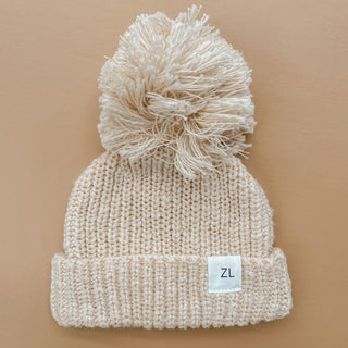 Beanie | Chunky Textured Honey