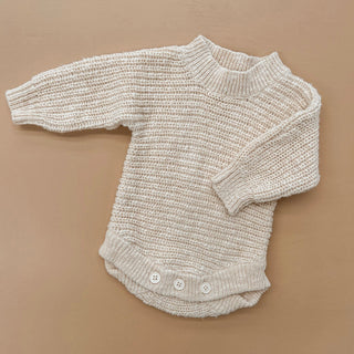 Heirloom Romper | Chunky Textured Honey