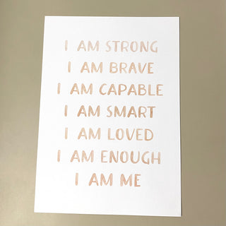 Affirmation Print | Pink