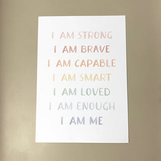 Affirmation Print | Rainbow