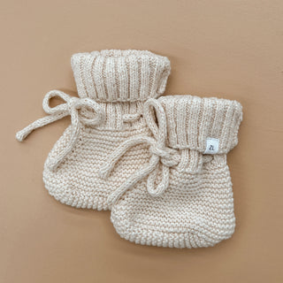 Booties | Chunky Textured Honey